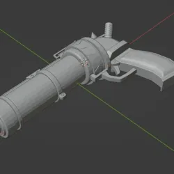 Jinx Arcane Zapper Pistol - Prop/Cosplay - Working Hammer