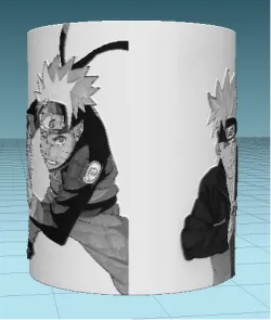Litho Bedside lamp Naruto