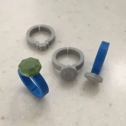 Little Kids Ring - Interchangeable Gems