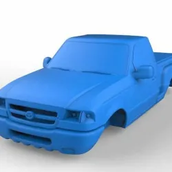 Mazda B2300 Pickup Stl