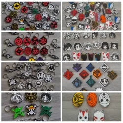Mega Keychain Anime Pack +80 Anime STL