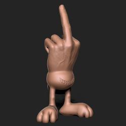 middle finger 3D Models | Page 1 | STLFinder