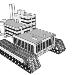 Mobile Mine and Factory Complex
