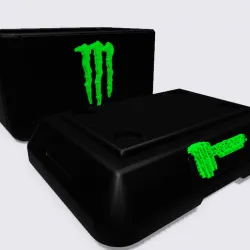 monster energy cooler