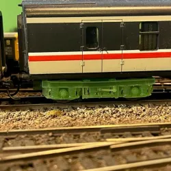 OO MK2 and MK2A Coach Bogie with NEM Socket to fit a Lima Coach
