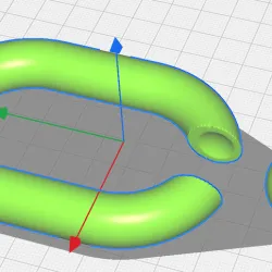 oval captive ball stretcher