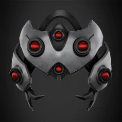 Overwatch 2 Widowmaker Visor Helmet for cosplay