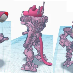 Pink Cat Mecha