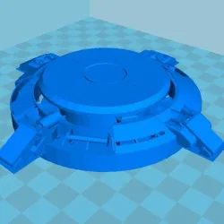 portal button drinks coaster