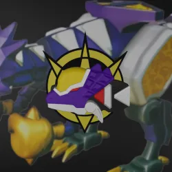 Power Rangers Dino Thunder Pachy Morpher Accessory