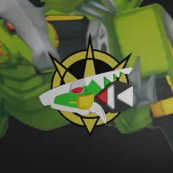 Power Rangers Dino Thunder Parasaur Morpher Accessory