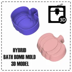 Pumpkin Bath Bomb Mold