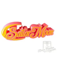 Sailor Moon 3D Logo