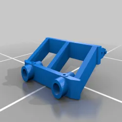 SCX10 Rear Bumper Mount .