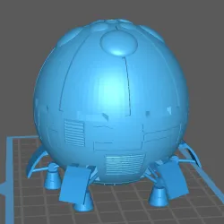 Seeker Class Dropship Proxy for Battletech Tabletop Games