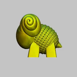 Sheep 3D model STL