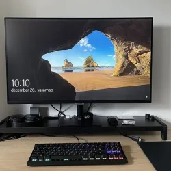 Simple monitor riser IKEA Bergshult