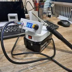 Soldering Iron T12 DIY Kit for Makita 18V LXT Battery