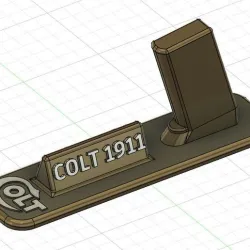 Stand Colt 1911 for Airsoft Gun