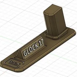 Stand Glock 17 for Airsoft Gun