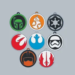 STAR WARS KEY CHAINS 2