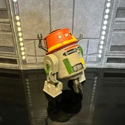 STAR WARS REBELS CHOPPER ACTION FIGURE, C1-10P ASTROMECH DROID CUSTOM UNPRODUCED KENNER, HASBRO, 3.75", 1/18, 5POA