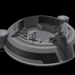 Star Wars Senate Repulsorpod for 3.75" and 6" figures