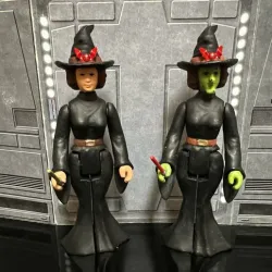 STAR WARS VINTAGE PRINCESS LEIA WITCH COSTUME HALLOWEEN SPECIAL, CUSTOM UNPRODUCED KENNER, HASBRO ACTION FIGURE, 3.75", 1/18, 5POA