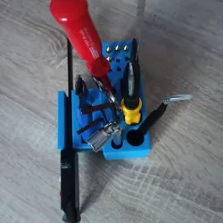 Storage for 3D printer accessories