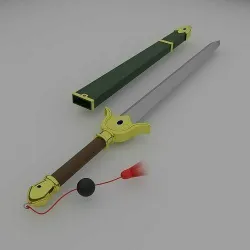 Syarona Sword from Cardcaptor Sakura 3D print model