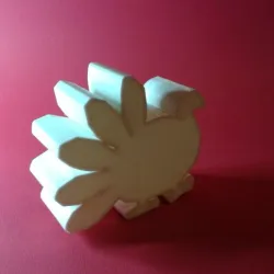 Thanksgiving Turkey nestable box (v1)