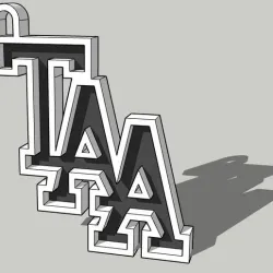 The Amity Affliction Key Chain Ring Bag Tag