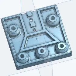Tronxy X5S - Y Carriage for 3 or 4 wheels