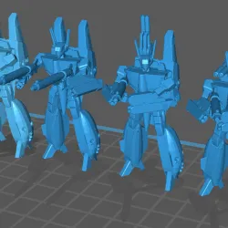 Unseen Phoenix Hawk Variants for Battletech Tabletop Games