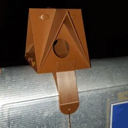 US-mailbox-mounting-base for Refugee Birdhouse