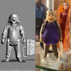 VINTAGE STAR WARS KENNER UGNAUGHT ACTION FIGURE