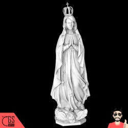 Virgin Mary 3D