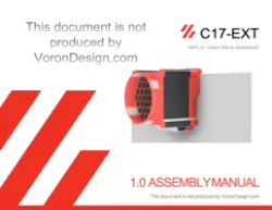 Voron 2.4, C17 -EXT, External HEPA Carbon filter