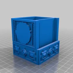 WIP - Tudor box mod with mechanism for raising the tray at opening - mod della scatola tudor con meccanismo per alzare il piatto