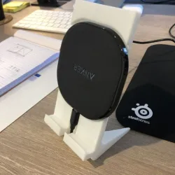 Wireless charger stander for anker porweport Qi10