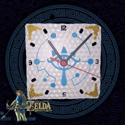 Zelda clock Sheikah version with Holographic effect