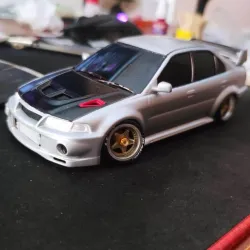 1/24 1/28 Rotiform wheels atomic drz - mini z ma020 - driftart