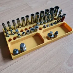 1/4" socket organiser
