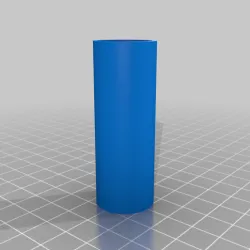 18650 battery flashlight adapter