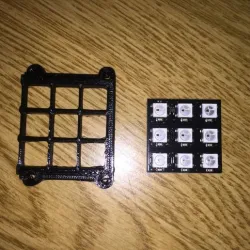 3x3 Matrix LED Matrix grid for diffuser