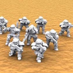 6mm-ish JAISTroopers