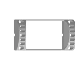 Air Vent Gauge Pod, For 69.25mm x 49.8mm Display, Fits BMW E30 Driver side "Arlon Special Parts"
