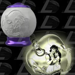 Aladdin night light lithophane