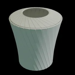 Astract Desk Bin For Table