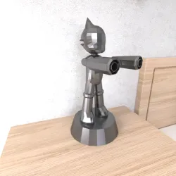 Astroboy Lowpoly